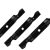 Troy Bilt Super Bronco 50 Blades Genuine Troy Bilt Mtd Oem 50 Quot 3 Blade Set 742 04053 942