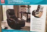 True Innovations Leather Glider Recliner True Innovations Leather Swivel Glider Recliner Chair