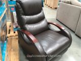 True Innovations Leather Glider Recliner True Innovations Leather Swivel Glider Recliner Chair