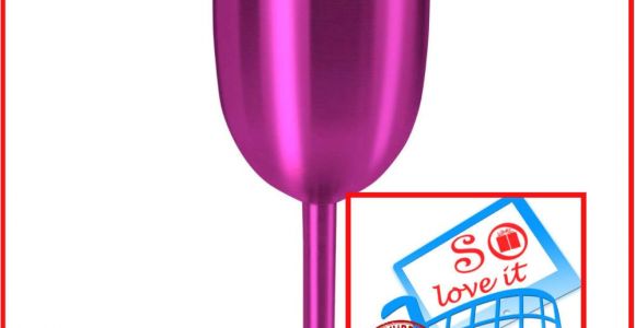 True north Coolers Wine Glass True north Insulated Wine Cup Jewel Pink Double Walled Vacuum Glass