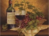 Tuscan Wine and Grape Kitchen Decor Set Of 8 Coasters Italian Wine Grapes I Kitchen Decor