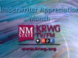 Tv Guide Las Cruces July is Underwriter Appreciation Month Krwg