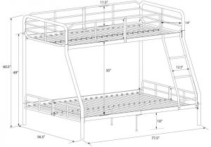 Twin Over Full Metal Bunk Bed assembly Instructions Mainstays Twin Over Full Metal Sturdy Bunk Bed Black