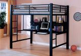 Twin Size Loft Bed with Desk Underneath Plans 41 Unique Twin Metal Loft Bed with Desk and Shelving Pictures Desk