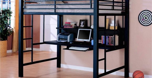 Twin Size Loft Bed with Desk Underneath Plans 41 Unique Twin Metal Loft Bed with Desk and Shelving Pictures Desk
