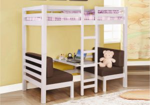 Twin Size Loft Bed with Desk Underneath Plans How to Build Kids Bunk Beds with Desk Home Design Ideas