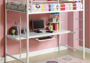 Twin Size Loft Bed with Desk Underneath Plans How to Build Kids Bunk Beds with Desk Home Design Ideas