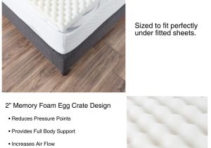 Twin Vs Twin Xl Mattress Pad 2 Egg Crate Memory Foam Full Mattress topper My organic Sleep