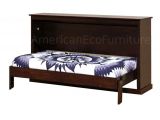 Twin Xl Murphy Bed Avalon Murphy Bed Made In Usa American Eco Furniture