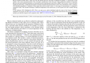 Types Of Batteries Electrochemistry Low Temperature Charging Of Lithium Ion Cells Part I