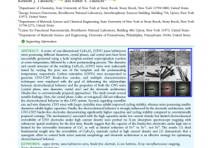 Types Of Batteries Electrochemistry Pdf Synthesis and Characterization Of Cufe2o4 Nano Submicron Wire