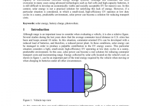 Types Of Batteries Used In solar Power Systems Pdf Battery Powered Electric Car Using Photovoltaic Cells assistance