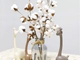 Types Of Filler Flowers Naturally Dried Cotton Stems Farmhouse Artificial Flower Filler