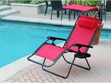 Uline Zero Gravity Chair Jeco Red Oversized Zero Gravity Chair with Sunshade