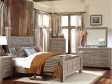 Unclaimed Freight Near Me Rustic Natural Gray Panel Poster Bedroom Set American Freight