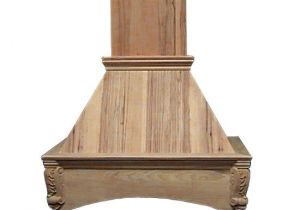 Unfinished Wood Kitchen Hood Range Hoods Air Pro formerly Fujioh Arched Corbel