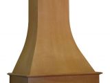 Unfinished Wood Range Hood Range Hoods Artisan Curved Wall Mounted Wood Range Hoo