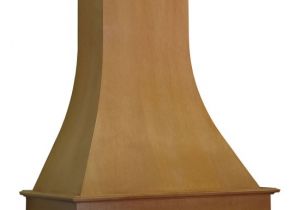 Unfinished Wood Range Hood Range Hoods Artisan Curved Wall Mounted Wood Range Hoo