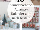 Unfinished Wooden Advent Calendar Adventskalender Basteln 10 Kreative Bastelideen Holidays