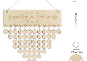 Unfinished Wooden Advent Calendar Detail Feedback Questions About Wooden Birthday Family Calendar Diy