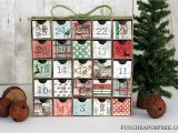 Unfinished Wooden Advent Calendar Diy Advent Calendar All You Need is Scrapbook Paper Fun Cheap