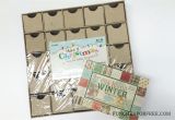 Unfinished Wooden Advent Calendar Diy Advent Calendar All You Need is Scrapbook Paper Fun Cheap