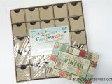 Unfinished Wooden Advent Calendar Diy Advent Calendar All You Need is Scrapbook Paper Fun Cheap