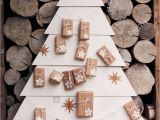 Unfinished Wooden Advent Calendar Drawers Christmas Tree Made Stars Stock Photos Christmas Tree Made Stars