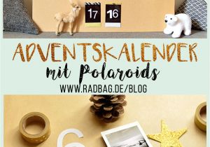 Unfinished Wooden Advent Calendar Polaroid Adventskalender Selber Basteln Instax Polaroid Display