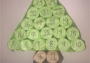 Unfinished Wooden Advent Calendar Tree Advent Calendar Christmas Tree Made From toilet Paper Rolls