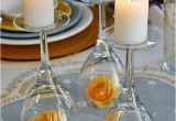 Upside Down Wine Glass Centerpiece Upside Down Wine Glass Wedding Centerpiece Easy Wedding Diy