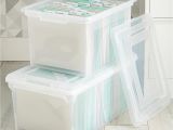 Used Appliance Stores Rochester Ny File tote Clear Stackable File tote Box the Container Store