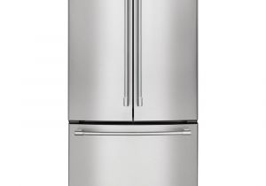 Used Black Counter Depth Refrigerator Maytag 25 Cu Ft French Door Refrigerator In Fingerprint Resistant