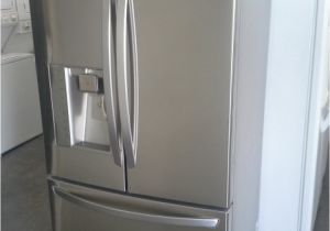 Used Counter Depth Refrigerator Lg Stainless Steel French Door Counter Depth Fridge Out
