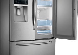 Used Counter Depth Refrigerators for Sale Samsung 23 Cu Ft Counter Depth 3 Door Food Showcase Refrigerator