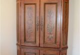 Used Habersham Furniture for Sale French Country Painted Habersham Armoire Corner Unit