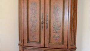 Used Habersham Furniture for Sale French Country Painted Habersham Armoire Corner Unit