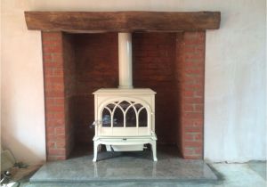 Used Jotul Gas Stove for Sale Jotul F400 Ivory Enamel Wood Stove On Coffee Coloured Hearth