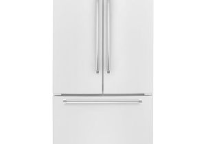 Used Kitchenaid Counter Depth Refrigerator Shop Kitchenaid 20 Cu Ft Counter Depth French Door Refrigerator with