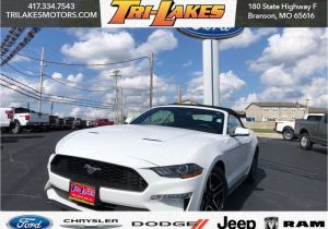 Used Tire Shops Branson Mo 2018 ford Mustang Ecoboost 1fatp8uh5j5132690 Tri Lakes Motors