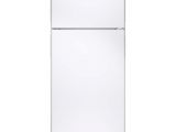 Used Whirlpool Counter Depth Refrigerator Hotpoint 17 6 Cu Ft top Freezer Refrigerator In White Hps18bthww