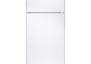 Used Whirlpool Counter Depth Refrigerator Hotpoint 17 6 Cu Ft top Freezer Refrigerator In White Hps18bthww