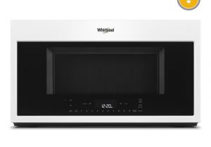 Used Whirlpool Counter Depth Refrigerator Whirlpool 1 9 Cu Ft Smart Over the Range Convection Microwave In