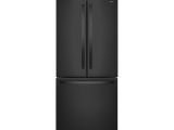 Used Whirlpool Counter Depth Refrigerator Whirlpool 19 7 Cu Ft French Door Refrigerator Black at Pacific