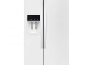Used Whirlpool Counter Depth Refrigerator Whirlpool 21 Cu Ft Side by Side Refrigerator In Fingerprint