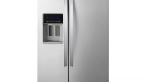 Used Whirlpool Counter Depth Refrigerator Whirlpool 21 Cu Ft Side by Side Refrigerator In Fingerprint