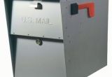 Usps Approved Locking Mailbox Private Locking Mailboxes Residential with Pedestal Usps