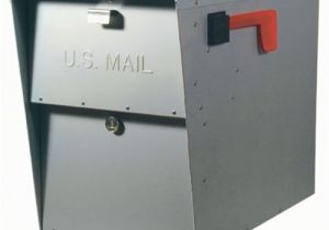 Usps Approved Locking Mailbox Private Locking Mailboxes Residential with Pedestal Usps