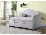 Value City Furniture Daybeds Coaster Daybeds by Coaster Upholstered Daybed with Trundle