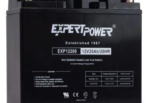 Various Types Of Batteries Used In Ups and Inverters and their Maintenance Amazon Com Expertpower Exp12200 12v 20ah Lead Acid Battery Automotive